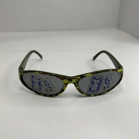 Vintage 1998 WWF Stone Cold Steve Austin War Zone Sunglasses Titan Sports Camo Cover