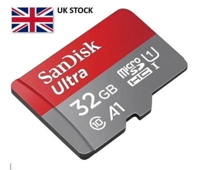 SanDisk ultra 32GB Micro SD Memory Card Class 10 A1 SDHC SDXC UHS-1 - Image 1 of 4