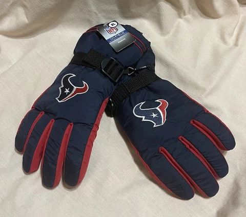XL Unisex Houston Texans NFL Licensed Reebok Thinsulate Winter Gloves Cover