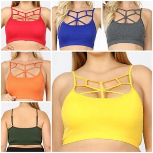 Plus Size Strapless Bra Bandeau Tube Removable Padded Top Stretchy Bras 1X 2X 3X - Picture 1 of 14