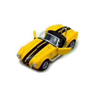 5322 BY KINSMART 1965 Shelby Cobra 427 Yellow 1:32 Diecast ( Not Box - Picture 1 of 3