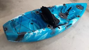 Pryml Spartan Fishing Kayak Package - Used once, kept in garage, Blue, 260 cm - Picture 1 of 6