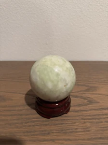 Jade sphere crystal natural gemstone - Picture 1 of 9