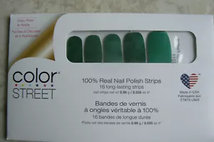 NEW Color Street BETTER LATE THAN FEATHER 100% Real Nail Polish Strips 16 pc - Picture 1 of 5
