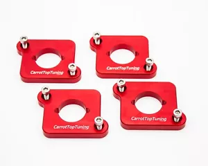 CNC Billet 1.8T to 2.0T / R8 Coil Pack Adapters Spacers VW GTI JETTA GOLF PASSAT - Picture 1 of 3