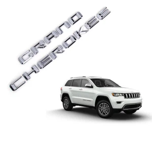 1X OEM Mopar Grand Cherokee Altitude Emblems Nameplate Jeep Badges Chrom - Picture 1 of 5