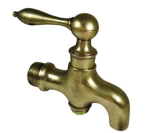 TAP FAUCET BRASS BEER HANDLE ANTIQUE KEG BARREL BAR SOLID ARCHITECTURAL VINTAGE Cover
