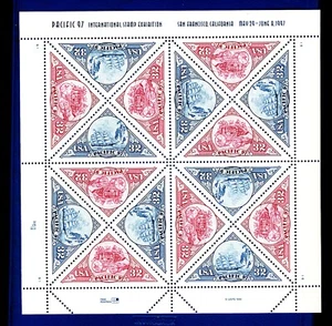 1997 32 cent Pacific 97 full Sheet of 16 .Stamps. MNH. - Picture 1 of 1