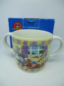 Wedgwood Baby Looney Tunes Cup 2 Handled Boxed 1st Quality British - Picture 1 of 7