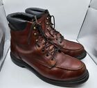 Red Wing 202 Mens Brown Leather Moc Toe Work Supersole Boots Size: 10 D