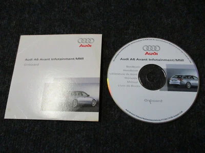 BORDBUCH Audi A6 Bedienungsanleitung Infotainment MMI Onboard CD 27156277488 - Bild 1 von 4
