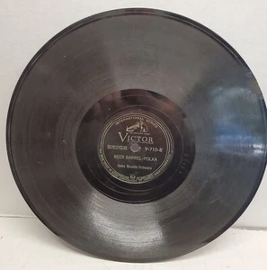 Vintage 78 RPM Record Beer Barrel Polka & Hot Pretzels - Glahe Musette Orchestra - Picture 1 of 8