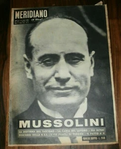 MERIDIANO D'ITALIA # 63 - 24. März 1959 - MUSSOLINI di Nino d'Aroma - Bild 1 von 12