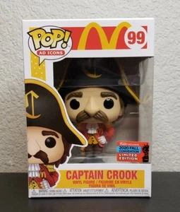 Funko POP McDonalds Captain Crook 2020 NYCC Shared Exclusive Ad Icons NEW - Picture 1 of 6