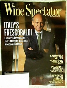 Wine Spectator April 30, 2021 California Values, Sauvignon Blanc NEW UNREAD - Imagen 1 de 2