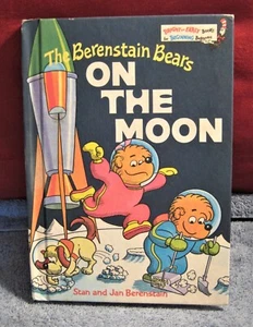 1985 Bright & Early Books for Beginning Beginners Berenstain Bears On the Moon - Imagen 1 de 5