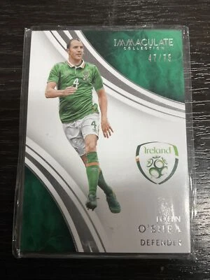 2017 Panini Immaculate Soccer John O'Shea /75 Base Ireland SP - Image 1 of 2