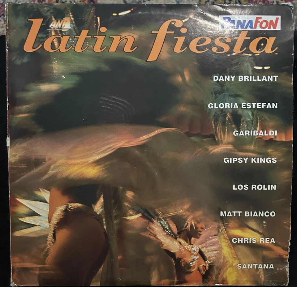 VARIOUS "Latin Fiesta" 2xLP - Greek Compilation inc Gloria Estefan, Gipsy Kings - Image 1 of 4