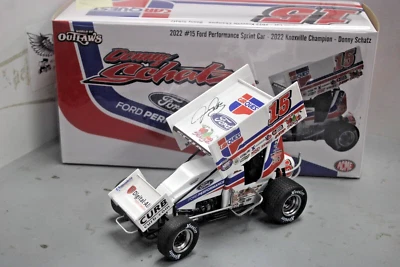 2022 Donny Schutz CarQuest/Ford/Sage Fruit 1/18 ACME Diecast Autographed - Image 1 of 2