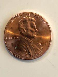 2023 D Lincoln Shield one penny Coin - Picture 1 of 2
