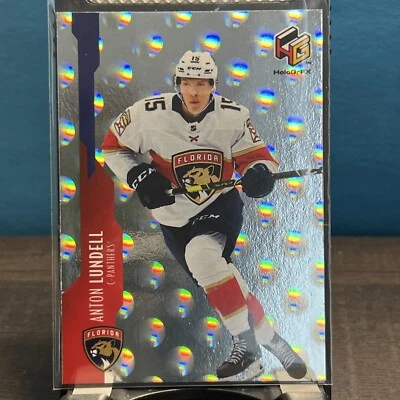 2021-22 Upper Deck Extended Series - HoloGrFX Rookies #HG-3 Anton Lundell (RC) - Image 1 of 2
