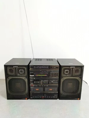 SONY FH-205W RARE Vintage 1988 Compact  HiDensity Component System Cassette Deck - Image 1 of 4