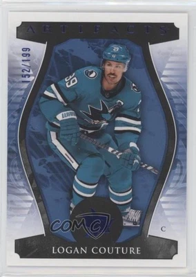 2023-24 Upper Deck Artifacts Royal Blue /199 Logan Couture #87 - Image 1 of 2