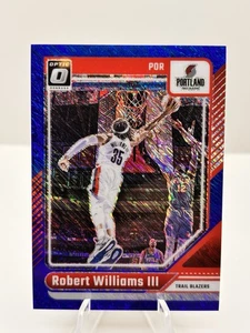 ROBERT WILLIAMS III 2024-25 DONRUSS OPTIC BLUE SHIMMER PRIZM #/75 - Picture 1 of 2
