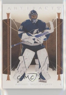 2022-23 Upper Deck Artifacts Goalies Leather Andrei Vasilevskiy #151 - Image 1 of 2