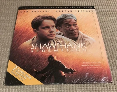 THE SHAWSHANK REDEMPTION 2-Disc LASERDISC WIDESCREEN Tim Robbins Morgan Freeman! Foto 1 de 2