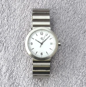 Calvin Klein Damennuhr, Edelstahlarmband, Batterie neu - Bild 1 von 7