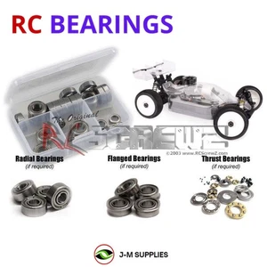 RCScrewZ Metal Shielded Bearings hot034b for Hot Bodies D817 Nitro 1/8th | KIT - Picture 1 of 15