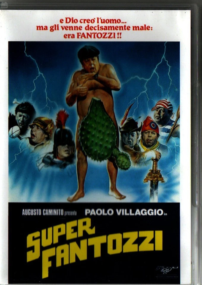 SUPER Fantozzi Paolo Villaggio DVD - Immagine 1 di 1