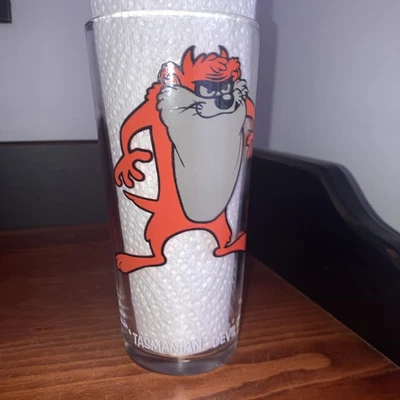 Vaso de beber Tasmanian Devil Looney Tunes Warner Bros 1973 Foto 1 de 4