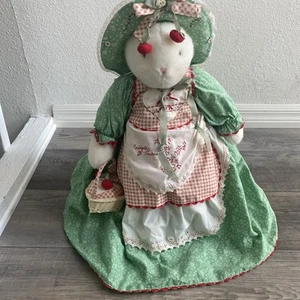 2002 Hallmark Bunnies By The Bay Gabigail Goodness Plush Bunny Vintage Rabbit - Picture 1 of 16