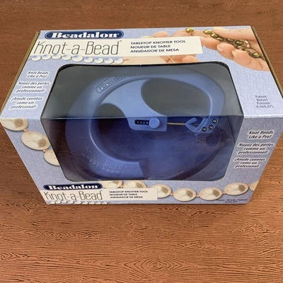 Beadalon Knot A Bead Table Top Knotter Tool. New In Sealed Box Jewelry Making - Image 1 of 4