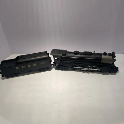 Lionel Postwar 2065 Hudson Steam Loco 4-6-4 ,"1953-55"& 2065 Tender Exc Cond. - Image 1 of 4