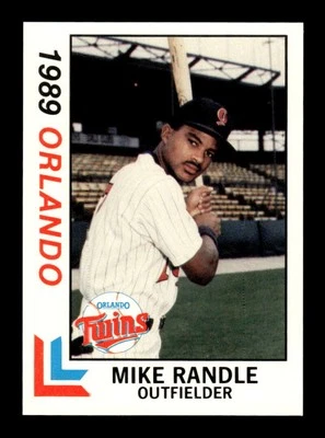1989 Best Orlando Twins 21 Mike Randle BXCP13 - Image 1 of 2