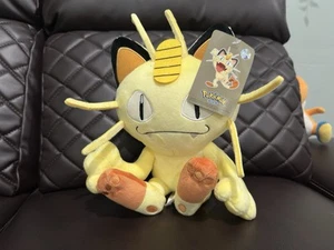 Meowth Pokémon Plush 9 Inches Brand New W/Tags - Picture 1 of 3