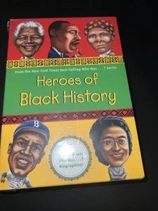 Heroes of Black History (Who Was?)Nelson Mandela;Martin Luther King Jr. - Picture 1 of 2