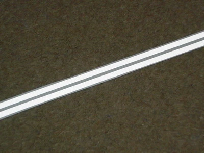 ARKA STICKERS TAMIYA 1/14 ANHÄNGER REFLEKTIEREND WEISS Bandstreifen HI-VIS für SEITE von KÜHLER