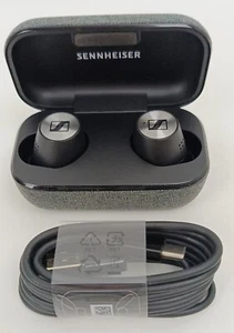 Sennheiser Momentum True Wireless 2 Noise Cancelling In-Ear Headphones Black - Photo 1 sur 3