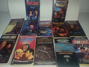 12 x Star Trek Paperback Books  Vintage Novels - Picture 1 of 11