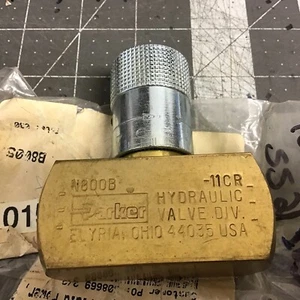 Parker N800B -11CR Hydraulic Flow Control Check Valve New (LMP66F) - Picture 1 of 4