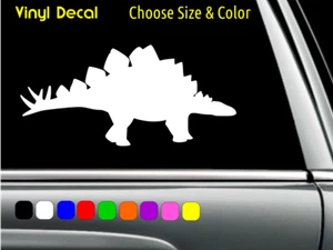 Stegosaurus Jurassic Park World Aufkleber Laptop Fenster Sticker Größe Farbe wählbar - Bild 1 von 3