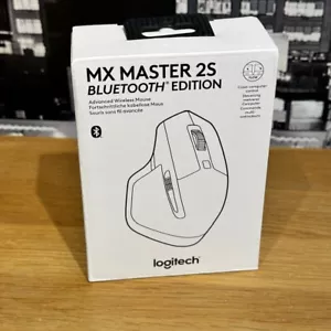 🟢Logitech MX Master 2S Bluetooth Edition Advanced Wireless Mouse Black Original - Picture 1 of 16