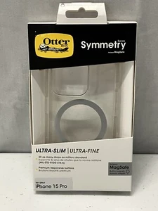 Custodia OtterBox serie Symmetry per MagSafe per Apple iPhone 15 Pro - Stardust - Foto 1 di 8