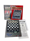 Karpov Schachschule Schach Computer Millennium ohne Dame Figuren nur Schach