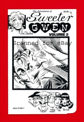 Eric Stanton, Steve Ditko, ADVENTURES OF SWEETER GWEN,  1982, Volume 2, FINE con - Image 1 of 2