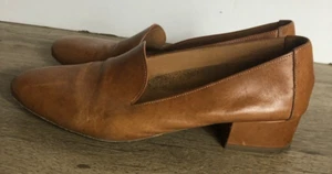 Mansur Gavriel Womens Size 38.5 Brown Leather Loafers - Picture 1 of 7